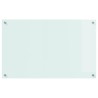 Crédence de cuisine Blanc 80 x 50 cm verre trempé 512909512909