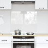 Crédence de cuisine Transparent 70 x 60 cm verre trempé 512916512916
