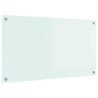 Crédence de cuisine Blanc 90 x 50 cm verre trempé 512918512918
