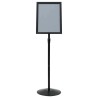 Stand de Poster sur Pied Argenté a3 PVC et Acier 512919512919