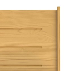 Banc d'angle REINE 151 cm marron miel bois de pin solide 512969512969
