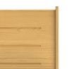 Banc d'angle REINE 151 cm marron miel bois de pin solide 512969512969