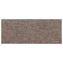 Tapis d'escalier autocollants 15 pièces 60 x 25 cm Beige Rectangulaire 512980512980