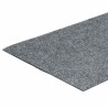 Tapis d'escalier autocollants 15 pièces 60 x 25 cm Gris clair Rectangulaire 512982512982