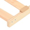 Sommier à lattes sans matelas avec 13 lattes 90x200 cm 513016513016