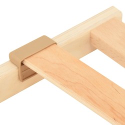 Sommier à lattes sans matelas avec 13 lattes 90x200 cm 513016513016