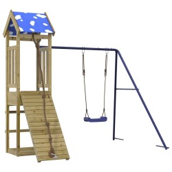 Aire de jeux d'extérieur bois de pin imprégné 513033513033