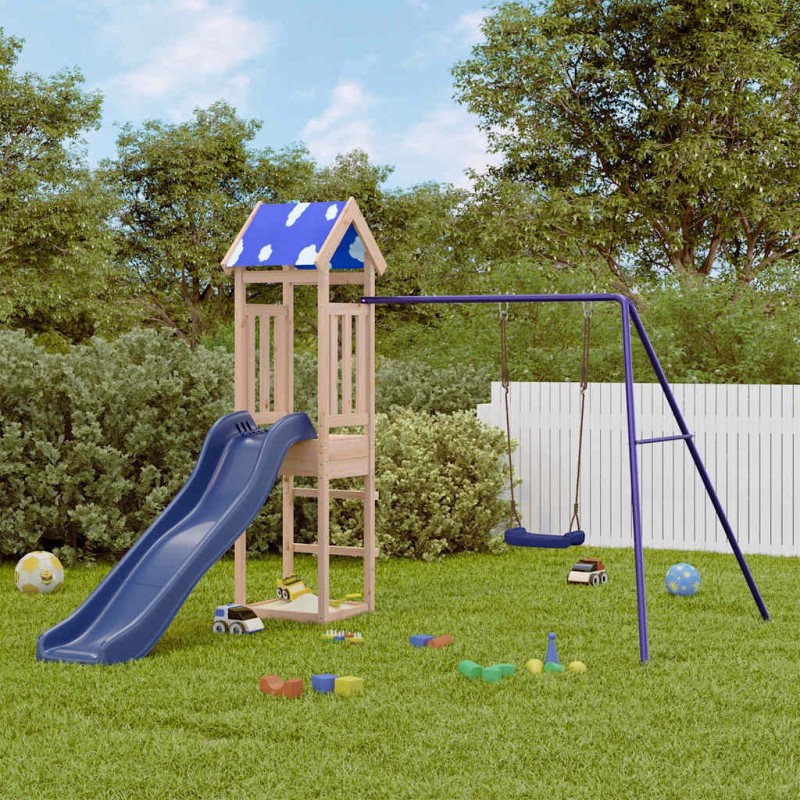 Aire de jeux d'extérieur bois de pin massif 513036513036