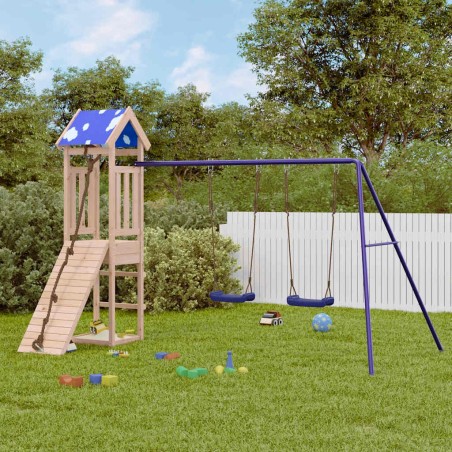 Aire de jeux d'extérieur bois de pin massif 513051513051