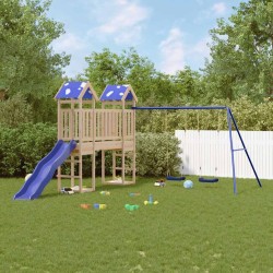 Aire de jeux d'extérieur bois de pin massif 513060513060