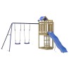 Aire de jeux d'extérieur bois de pin imprégné 513062513062