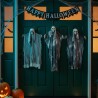 Fantôme Suspendu Halloween 3 pcs Noir 66 x 110 cm Polyester 513133513133