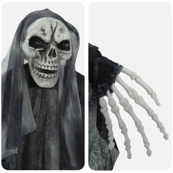 Fantôme Suspendu Halloween 3 pcs Noir 66 x 110 cm Polyester 513133513133