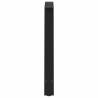 Pieds de table à manger en forme de A 2 pièces Noir 80 x (72-73) cm Acier 513149513149