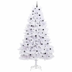 Sapin de Noël Artificiel à Branches Articulées Blanc 300 cm 513150513150