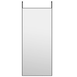 Miroir de porte Noir 40x100 cm Verre et aluminium 513173513173