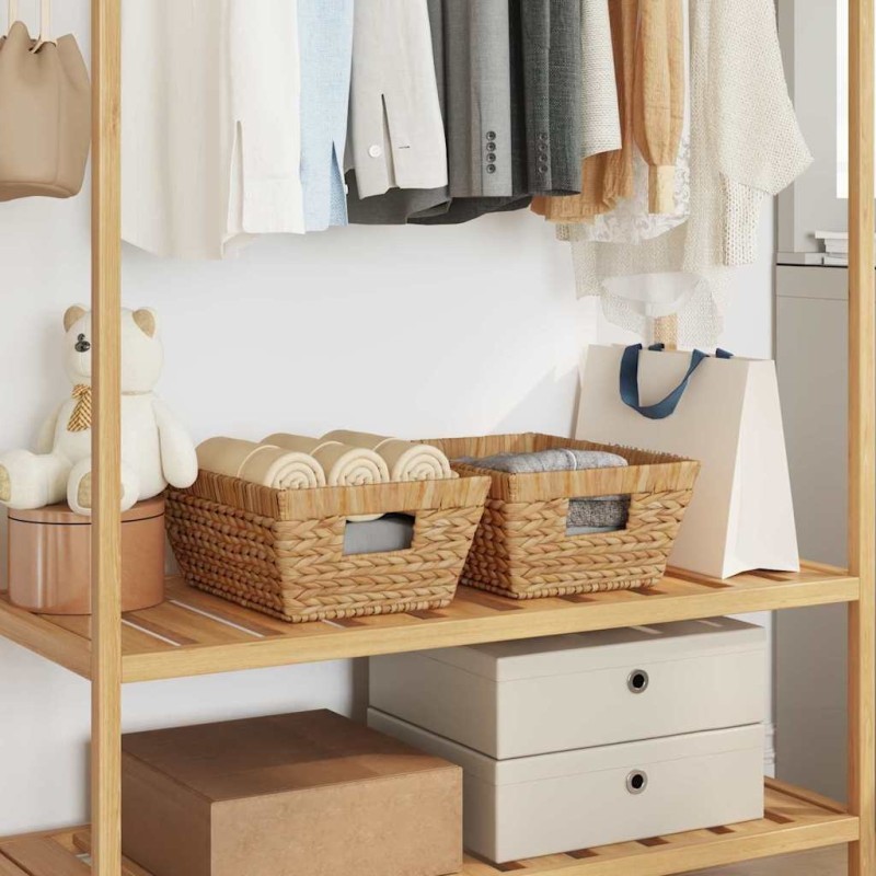 Paniers de rangement 2 pcs Naturel 38 x 28 x 15 cm 513202513202