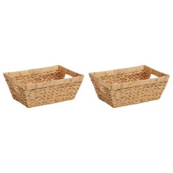 Paniers de rangement 2 pcs Naturel 38 x 28 x 15 cm 513202513202