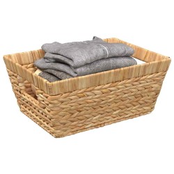 Paniers de rangement 2 pcs Naturel 38 x 28 x 15 cm 513202513202