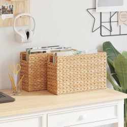 Paniers à Magazines 2 pcs Naturel 39 x 14 x 25 cm 513203513203