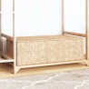 Boîte de rangement Naturel 75 x 42 x 23 cm Jacinthe d'eau 513204513204