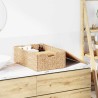 Boîte de rangement Naturel 60 x 38 x 20 cm Jacinthe d'eau 513205513205