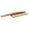 Boîte de rangement Naturel 60 x 38 x 20 cm Jacinthe d'eau 513205513205