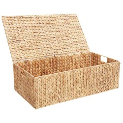 Boîte de rangement Naturel 60 x 38 x 20 cm Jacinthe d'eau 513205513205