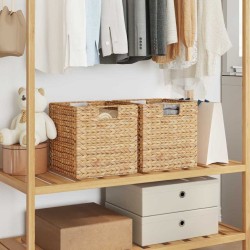 Paniers de rangement 2 pcs Naturel 28 x 28 x 28 cm 513209513209