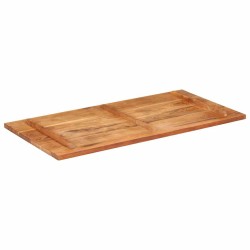 Dessus de table 120x60x(2,5-2,7) cm Bois massif d'acacia 513246513246