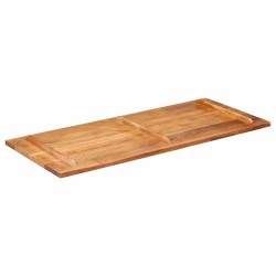 Dessus de table 140x60x(2,5-2,7) cm Bois massif d'acacia 513247513247