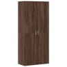 Armoire à chaussures chêne marron 80x39x178cm bois d'ingénierie 513252513252