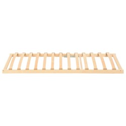 Sommier à lattes sans matelas avec 13 lattes 120x200 cm 513266513266