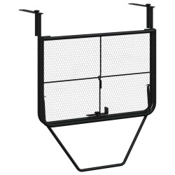Table de balcon Noir 60x40 cm Acier 513435513435