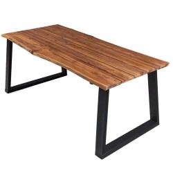 Table à manger 170x90x75 cm Bois d'acacia massif 513461513461