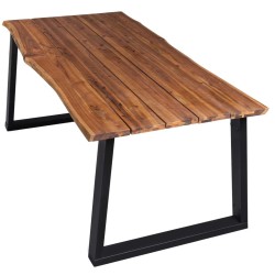 Table à manger 170x90x75 cm Bois d'acacia massif 513461513461