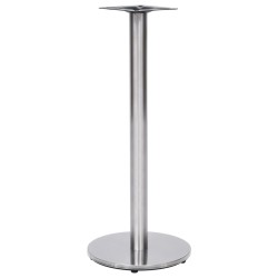 Pied de table de bistro Argenté Ø45x107 cm Acier inoxydable 513489513489