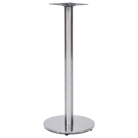 Pied de table de bistro Argenté Ø45x107 cm Acier inoxydable 513489513489