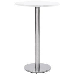 Pied de table de bistro Argenté Ø45x107 cm Acier inoxydable 513489513489