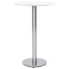 Pied de table de bistro Argenté Ø45x107 cm Acier inoxydable 513489513489