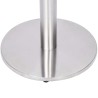 Pied de table de bistro Argenté Ø45x107 cm Acier inoxydable 513489513489