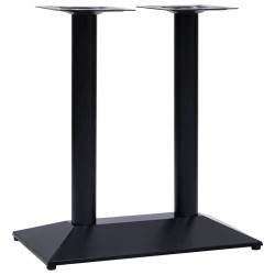 Pied de table de bistro noir 70x40x72 cm fonte 513491513491