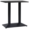 Pied de table de bistro noir 70x40x72 cm fonte 513491513491