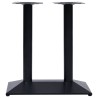 Pied de table de bistro noir 70x40x72 cm fonte 513491513491