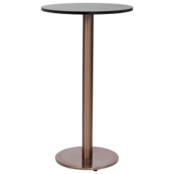 Pied de table de bistro Doré Ø45x107 cm Acier inoxydable 513497513497