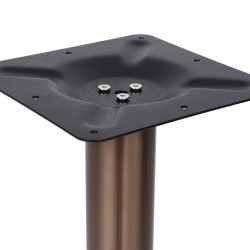 Pied de table de bistro Doré Ø45x107 cm Acier inoxydable 513497513497