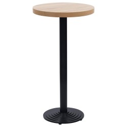 Pied de table de bistro noir Ø43x107 cm fonte 513498513498