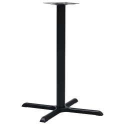 Pied de table de bistro Noir 76x76x107 cm Fonte 513500513500