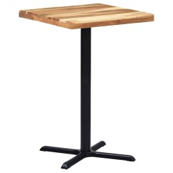 Pied de table de bistro Noir 76x76x107 cm Fonte 513500513500
