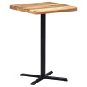Pied de table de bistro Noir 76x76x107 cm Fonte 513500513500
